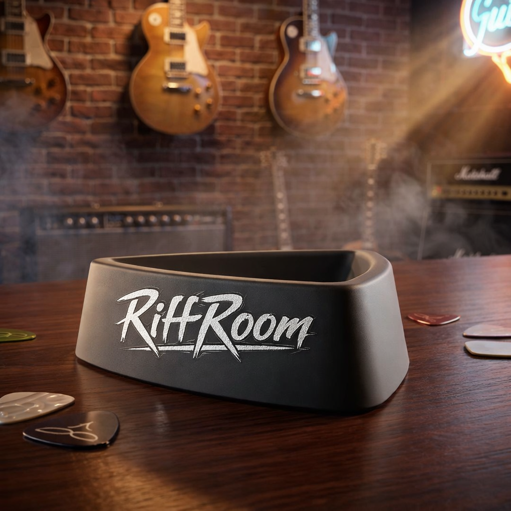 Pick Tray with RiffRoom branding