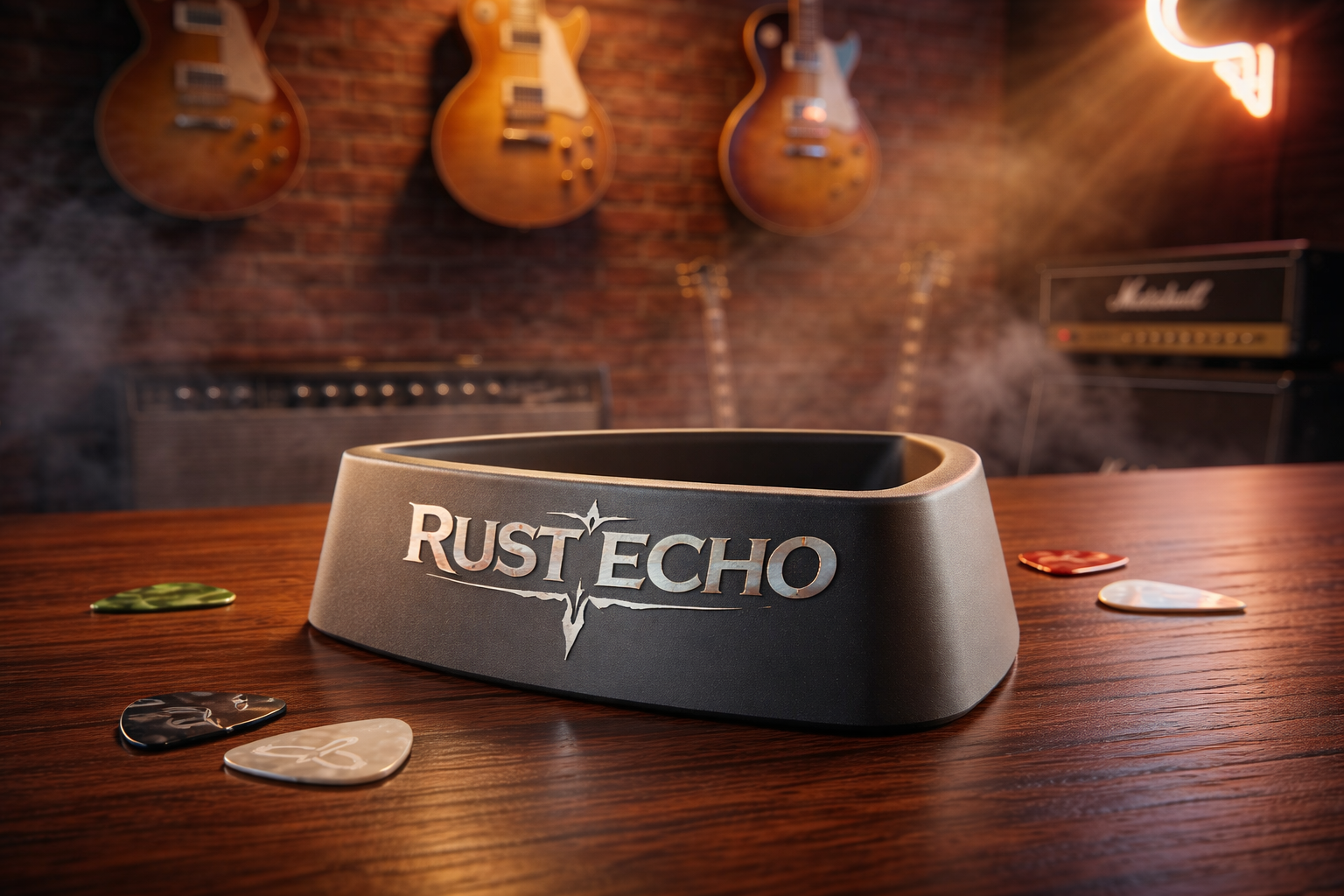 Pick Tray with RustEcho branding